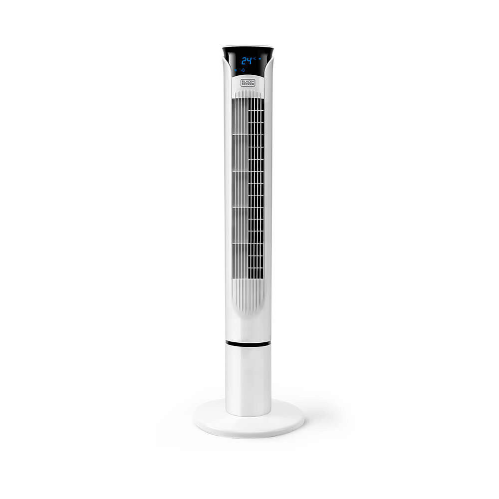 BLACK+DECKER Tower Fan White 102cm