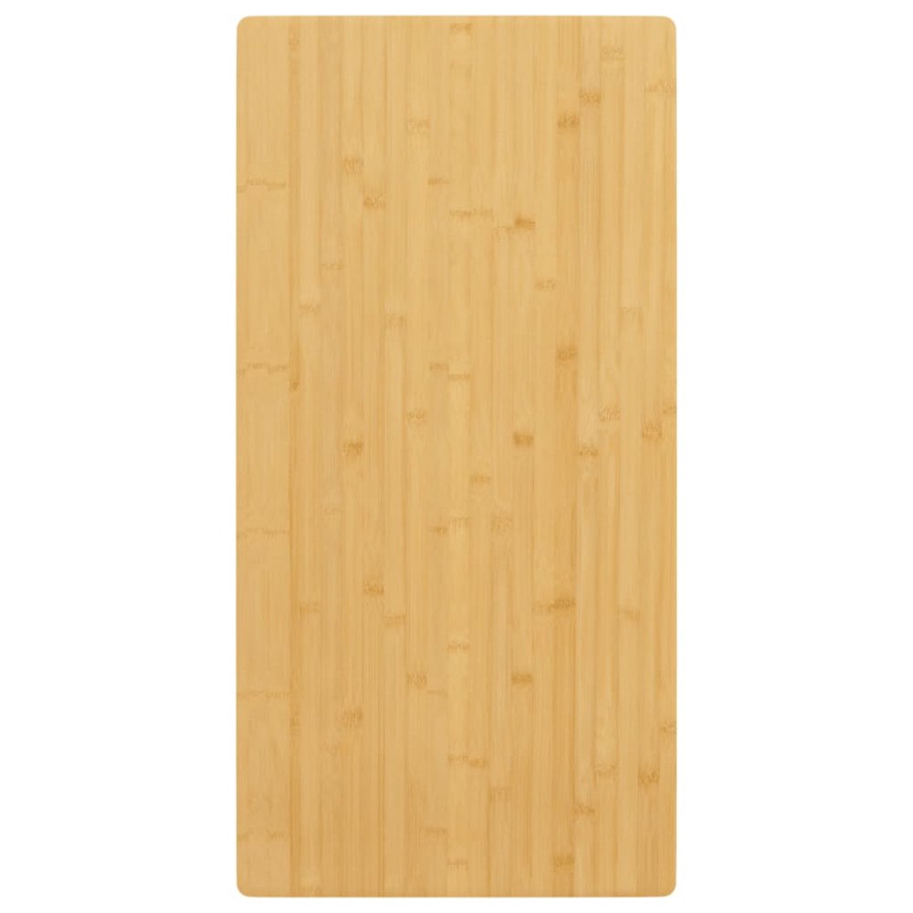 vidaXL Bordsskiva 50x100x4 cm bambu