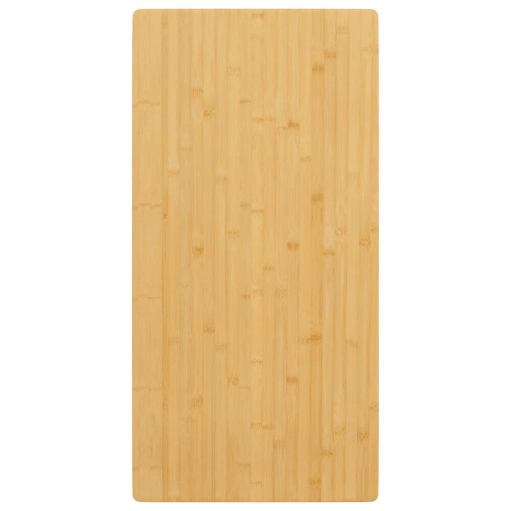 vidaXL Bordsskiva 50x100x4 cm bambu