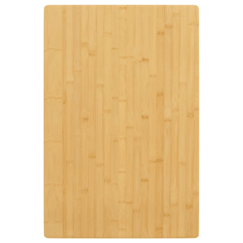 vidaXL Bordsskiva 60x100x2,5 cm bambu