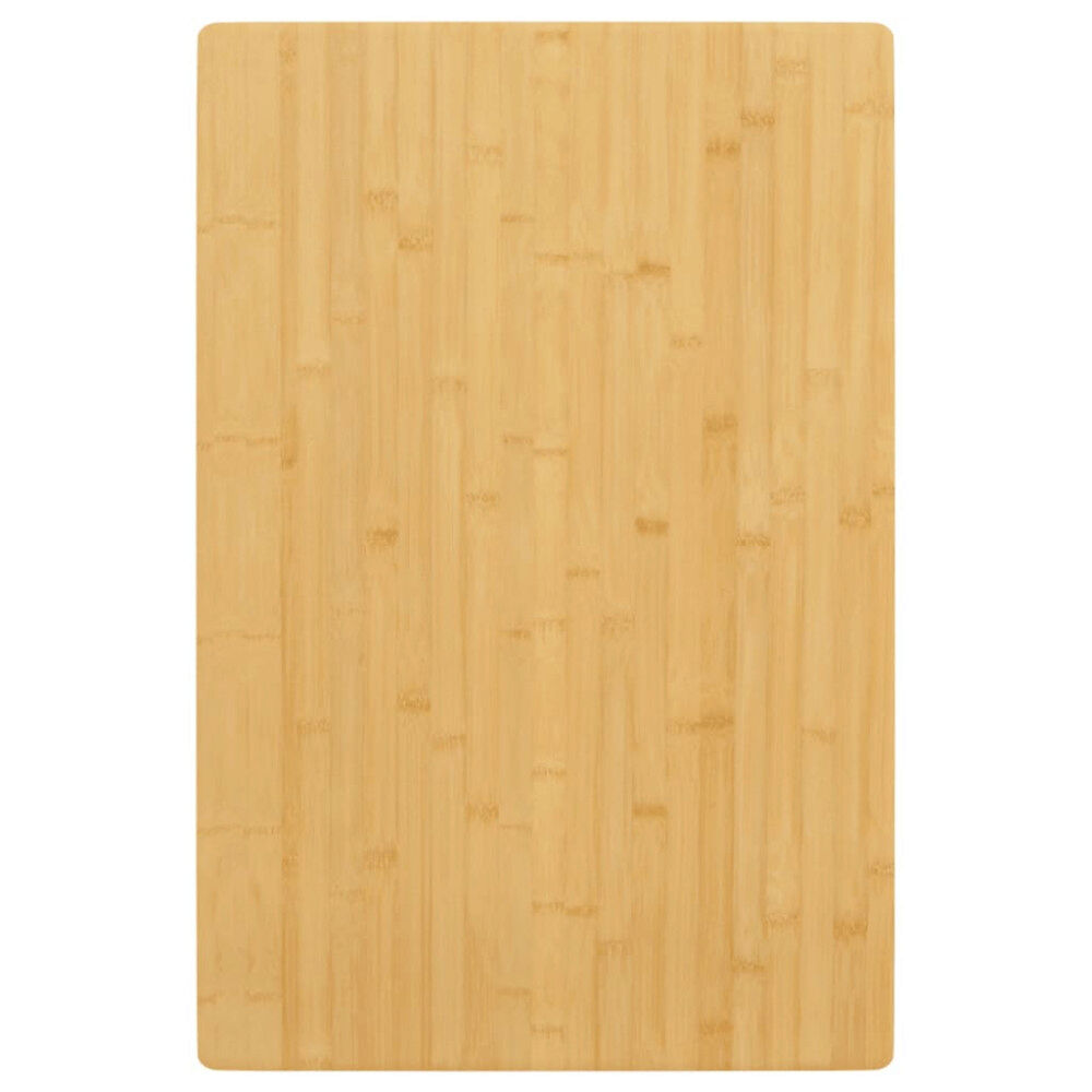 vidaXL Bordsskiva 60x100x2,5 cm bambu