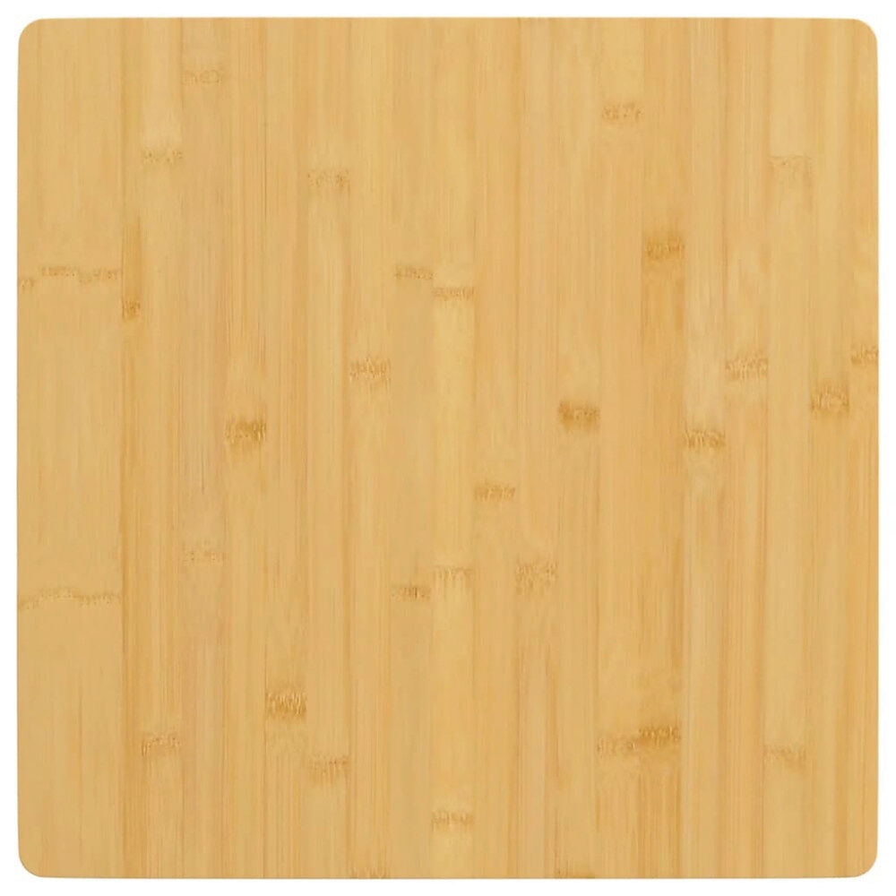 vidaXL Bordsskiva 40x40x2,5 cm bambu