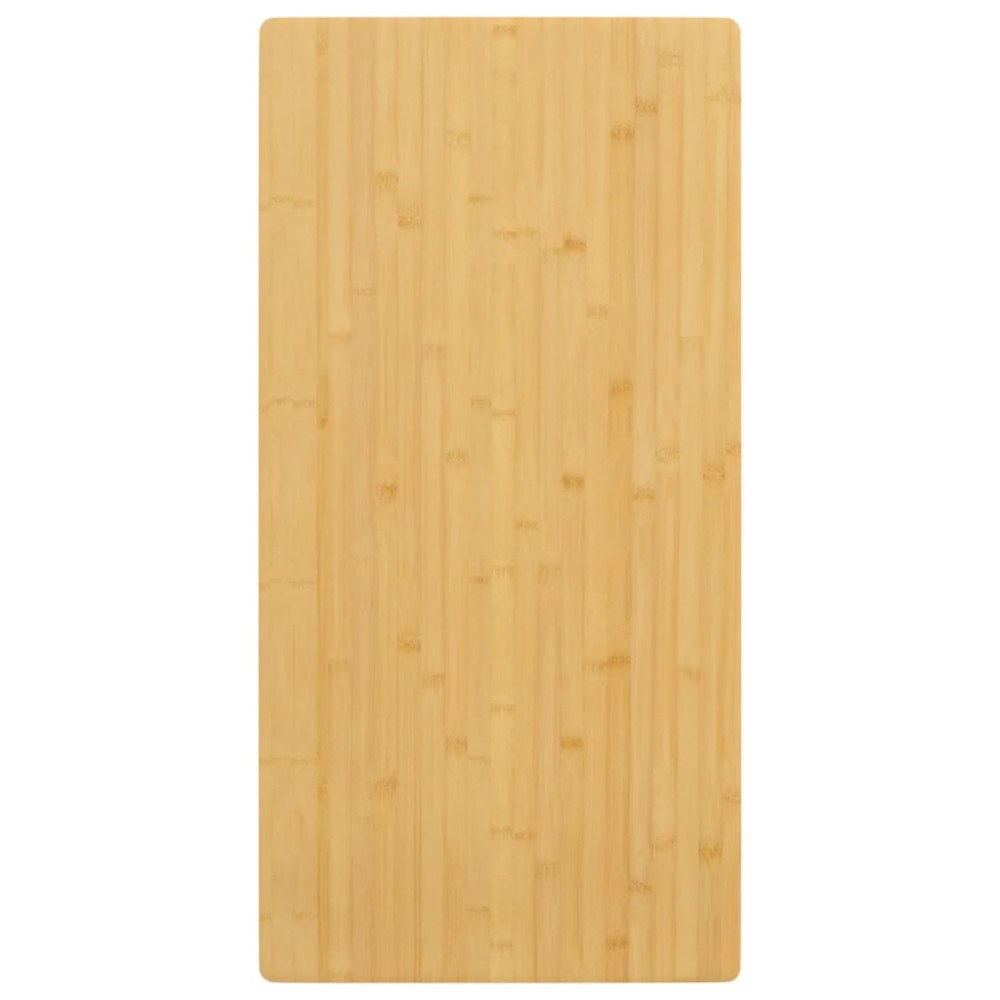 vidaXL Bordsskiva 50x100x2,5 cm bambu