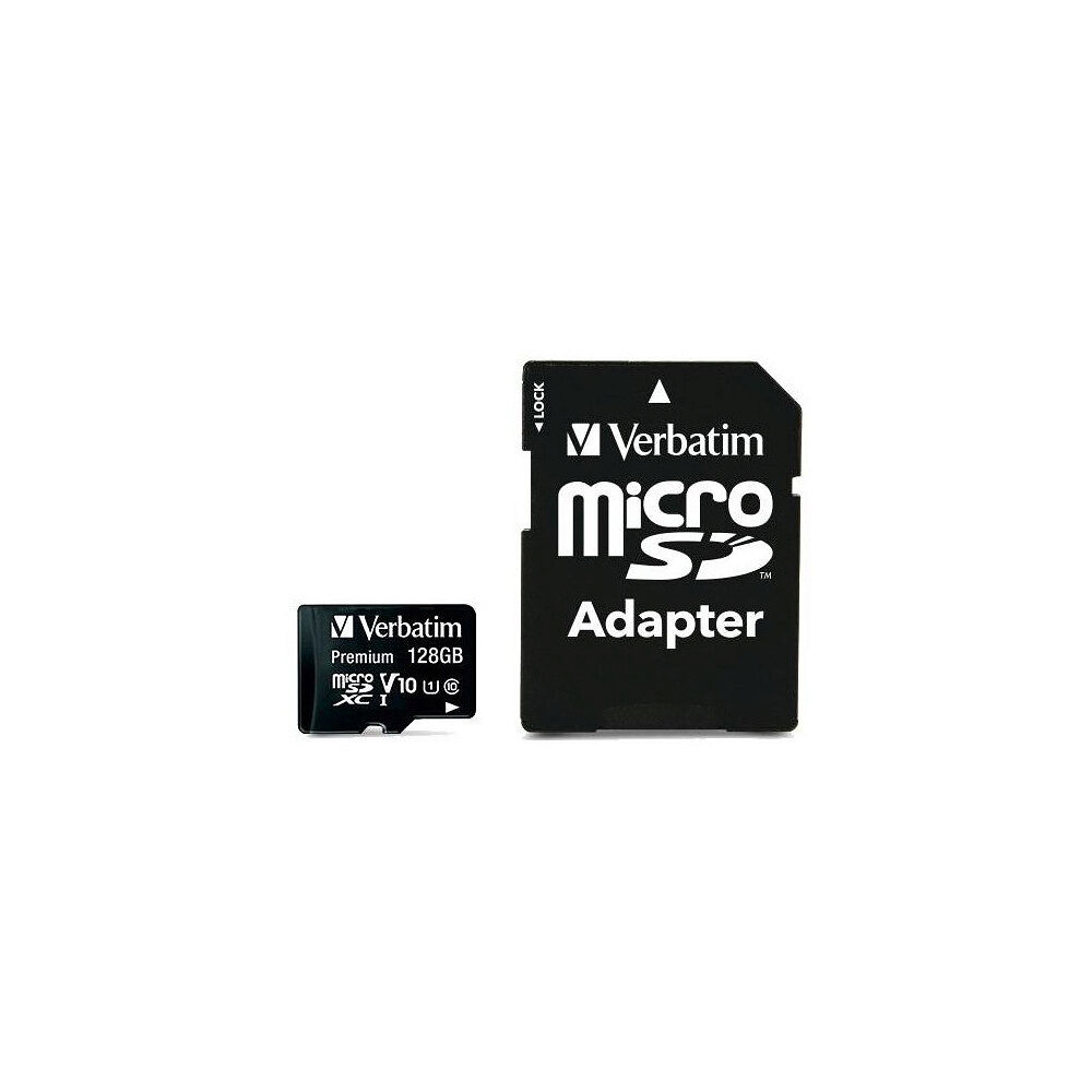 VERBATIM Minneskort VERBATIM Micro SDXC 128GB C10