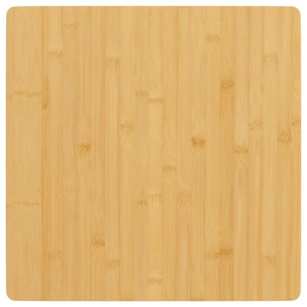 vidaXL Bordsskiva 60x60x1,5 cm bambu