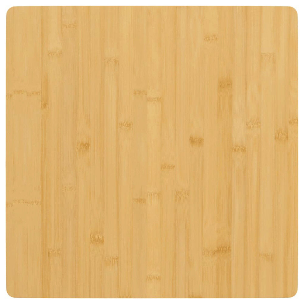 vidaXL Bordsskiva 60x60x1,5 cm bambu