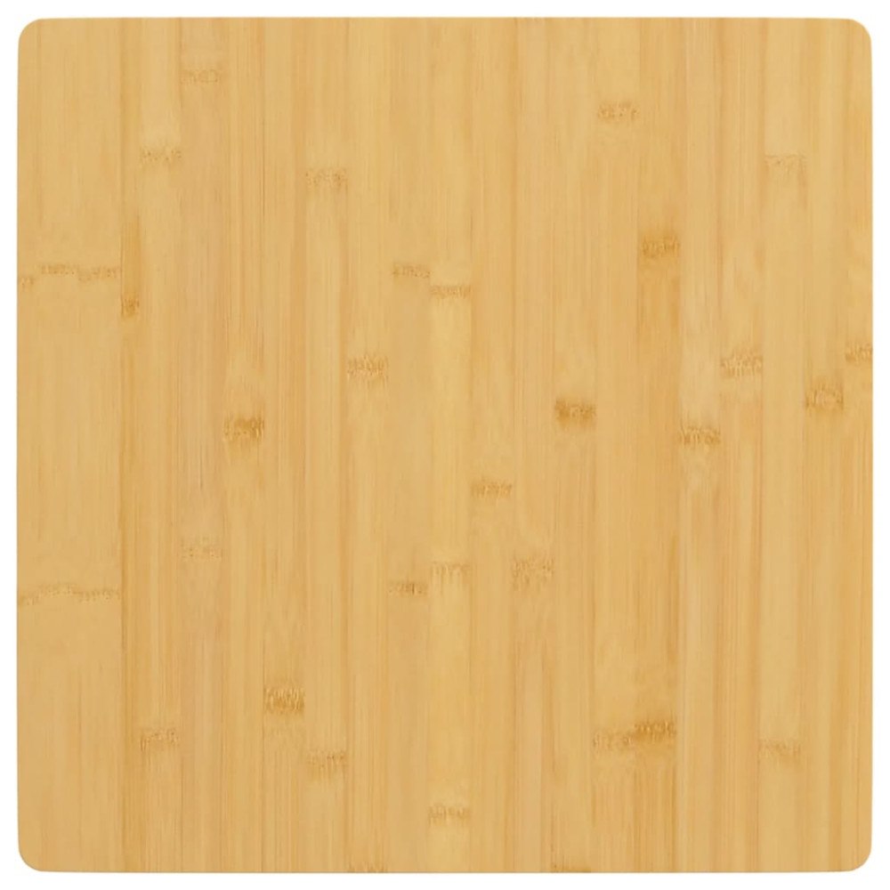 vidaXL Bordsskiva 60x60x2,5 cm bambu