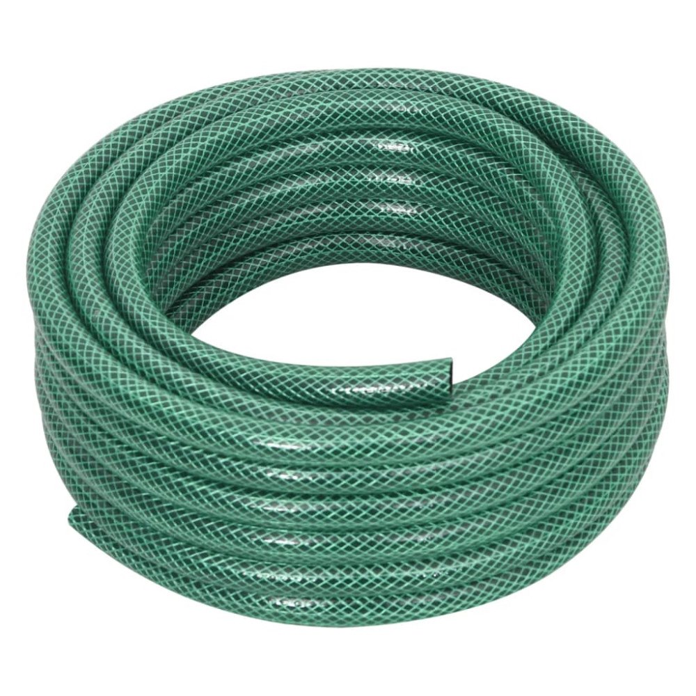 vidaXL Trädgårdsslang grön 0,5" 30 m PVC