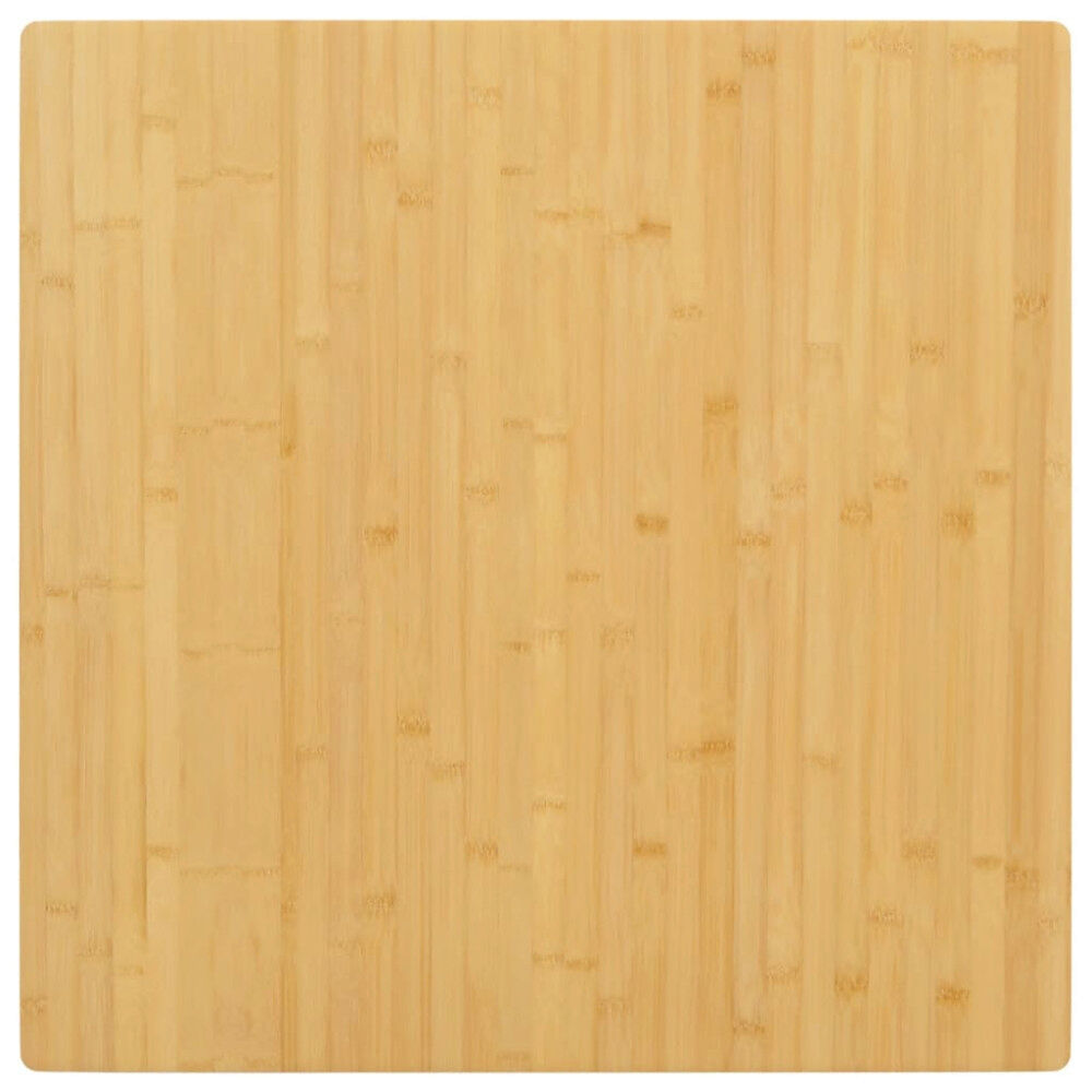 vidaXL Bordsskiva 70x70x1,5 cm bambu
