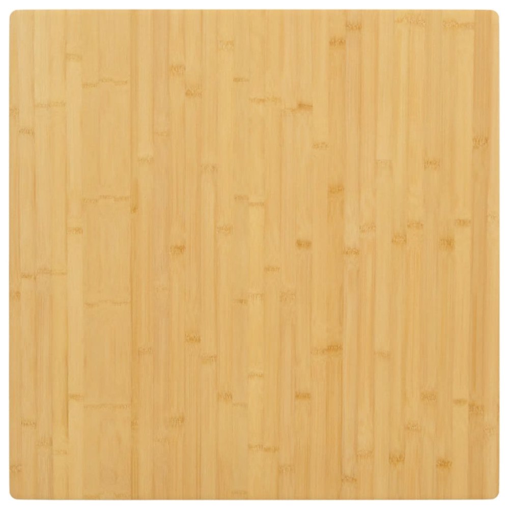 vidaXL Bordsskiva 90x90x1,5 cm bambu