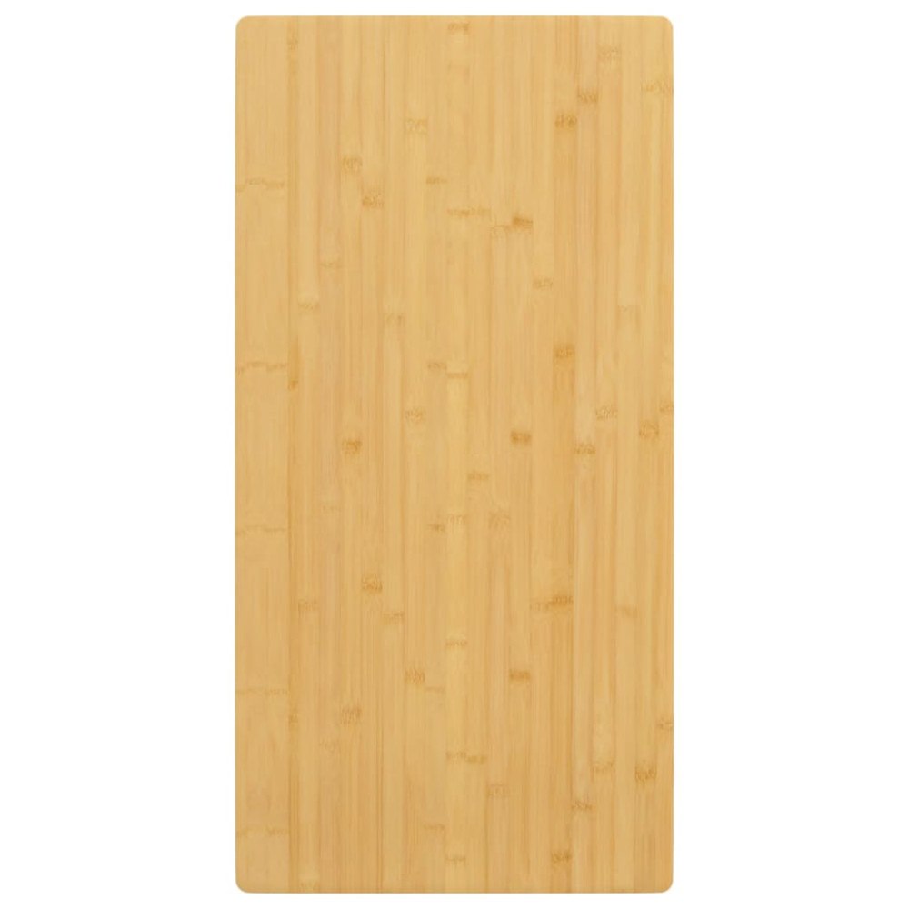 vidaXL Bordsskiva 50x100x1,5 cm bambu