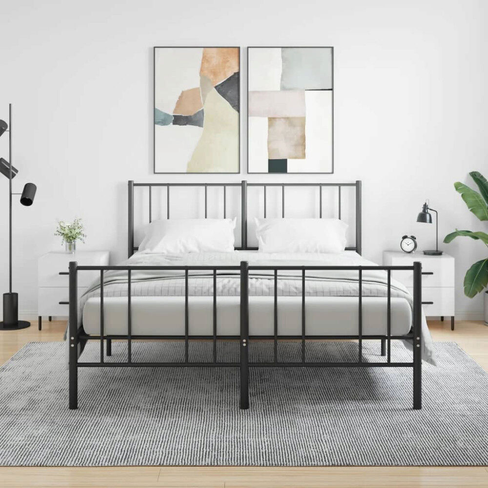 vidaXL Sängbord 2 st vit högglans 40x35x47,5 cm konstruerat trä