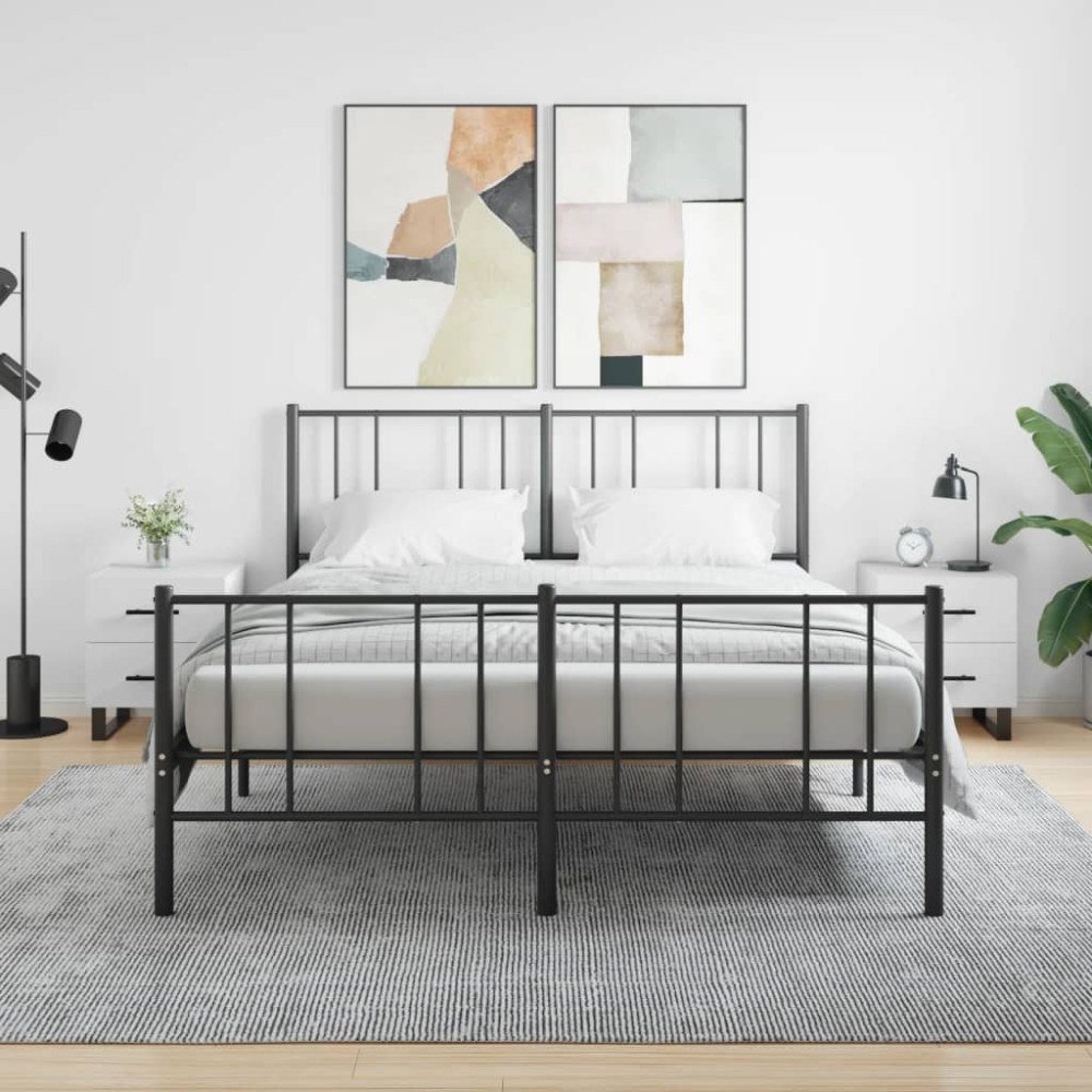 vidaXL Sängbord 2 st vit 40x35x47,5 cm konstruerat trä