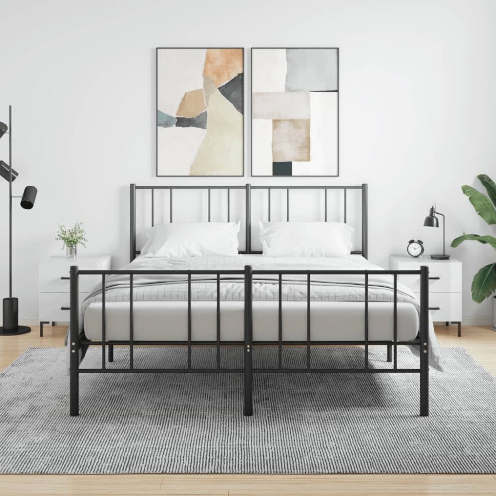 vidaXL Sängbord 2 st vit högglans 40x35x47,5 cm konstruerat trä
