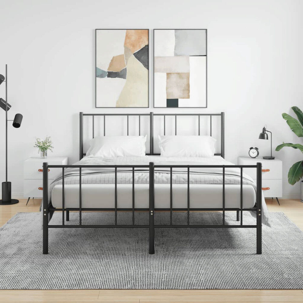vidaXL Sängbord 2 st vit 40x35x47,5 cm konstruerat trä