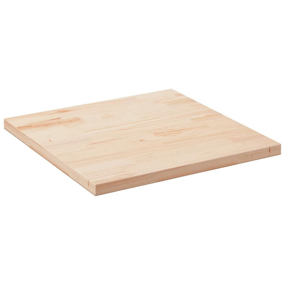 vidaXL Bordsskiva 90x90x2,5 cm massiv furu fyrkantig