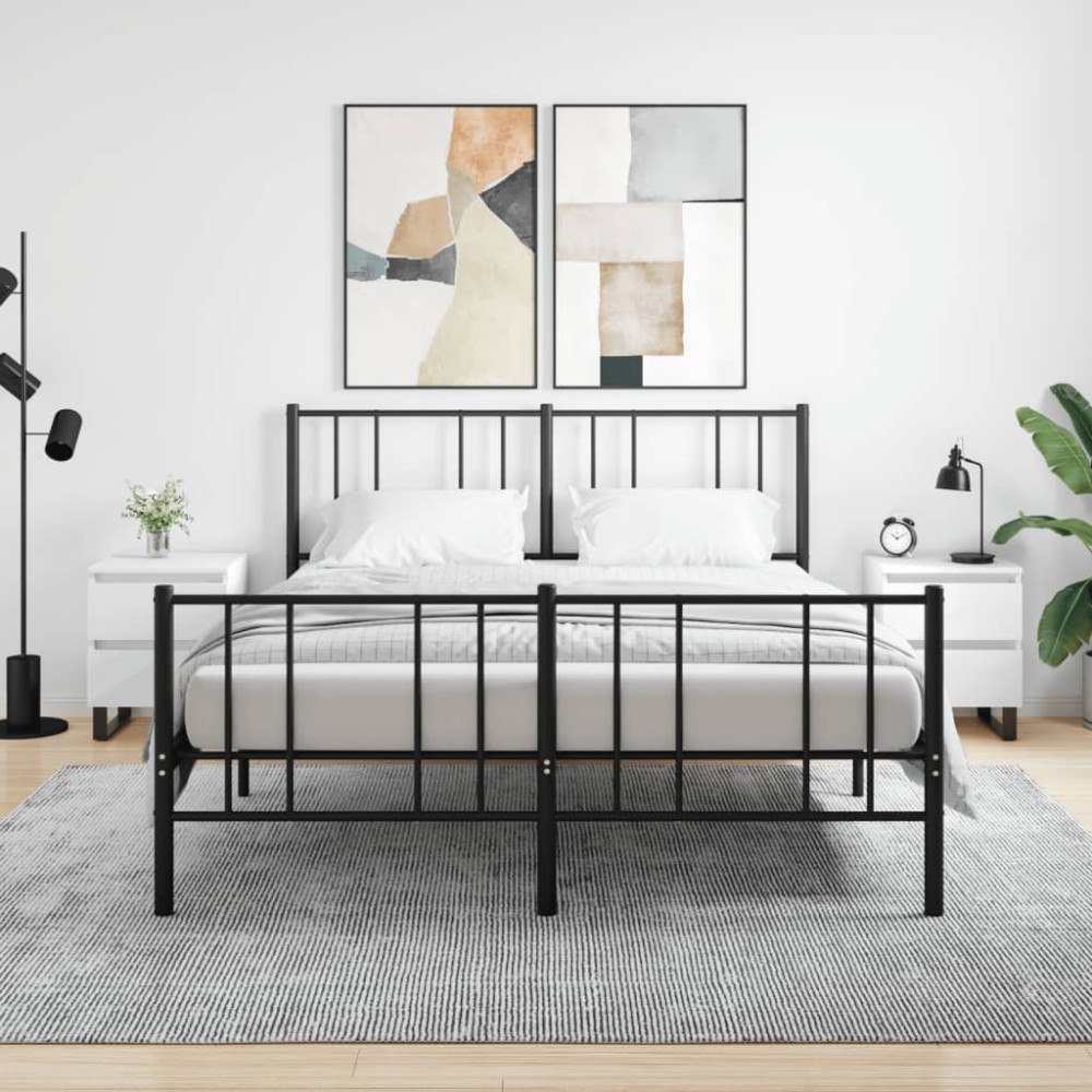 vidaXL Sängbord 2 st vit 40x35x50 cm konstruerat trä