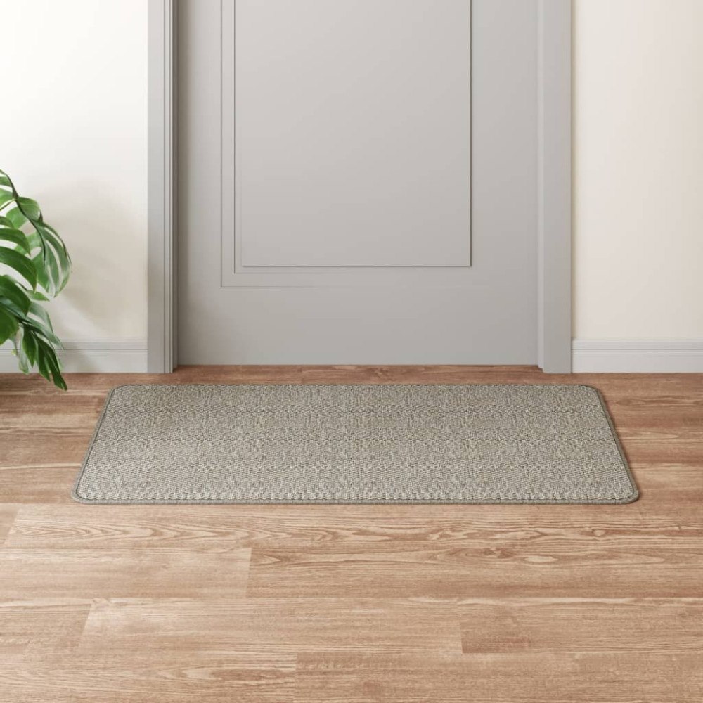 vidaXL Gångmatta sisallook platina 50x100 cm