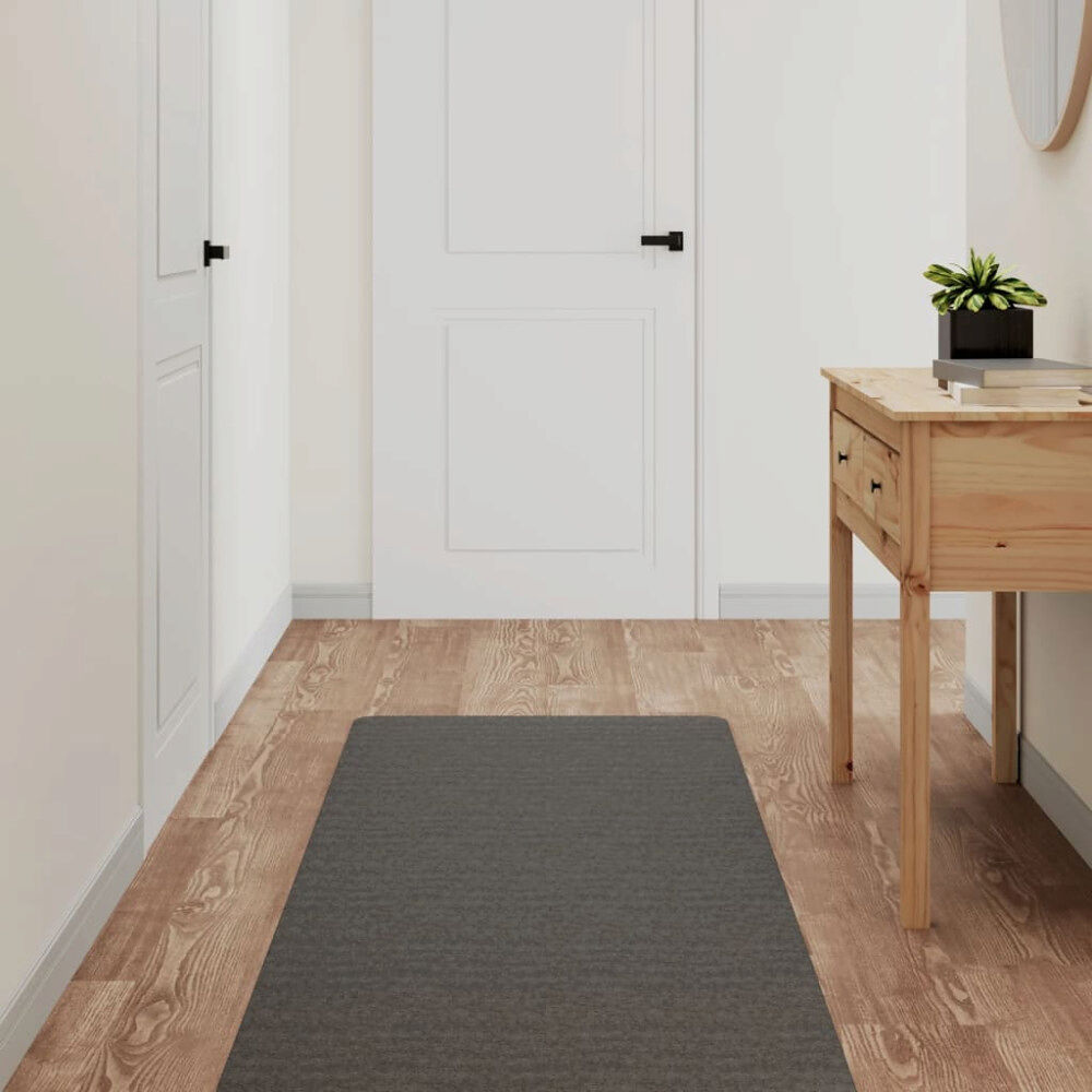 vidaXL Gångmatta antracit 60x180 cm