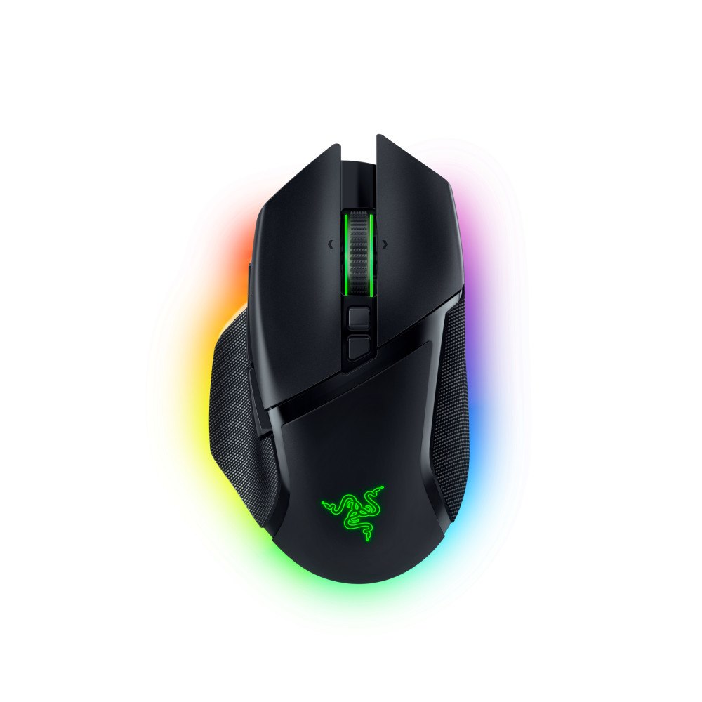 Razer USA Razer Basilisk V3 Pro datormöss högerhand RF Wireless + Bluetooth + USB Type-C Optisk 30000 DPI