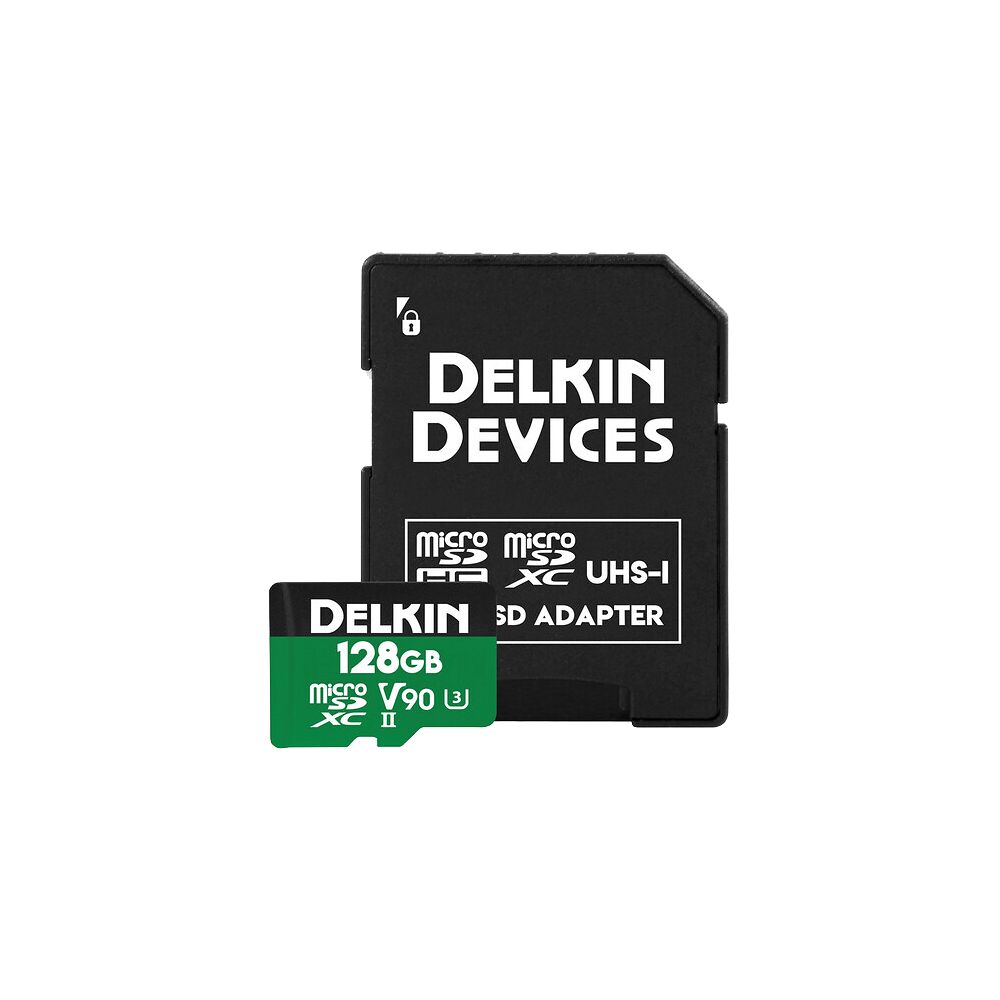 DELKIN Delkin microSD Power 2000x UHS-II (V90) R300/W250 128GB