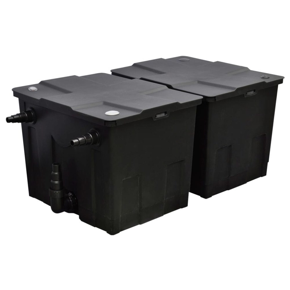 vidaXL Dammfilter biologiskt 12000 L/tim