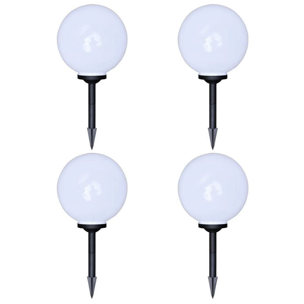 vidaXL Utomhuslampor 4 st LED 30 cm med markspett