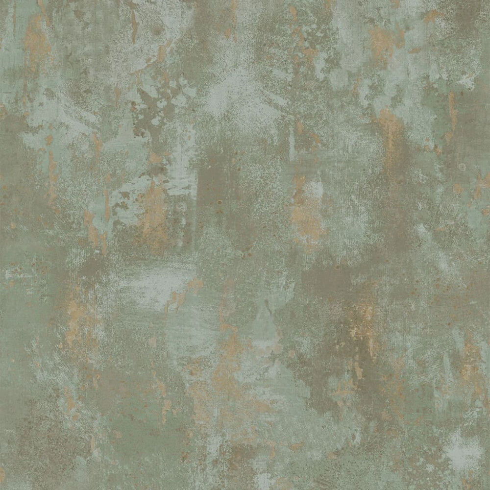 DUTCH WALLCOVERINGS DUTCH WALLCOVERINGS Tapet betong grön TP1010