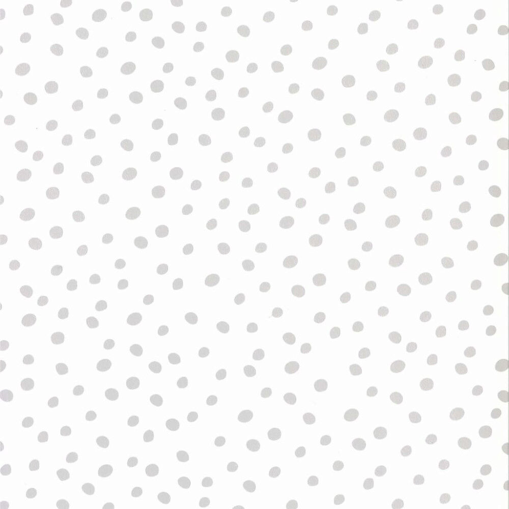 Noordwand Noordwand Tapet Fabulous World Dots vit och grå