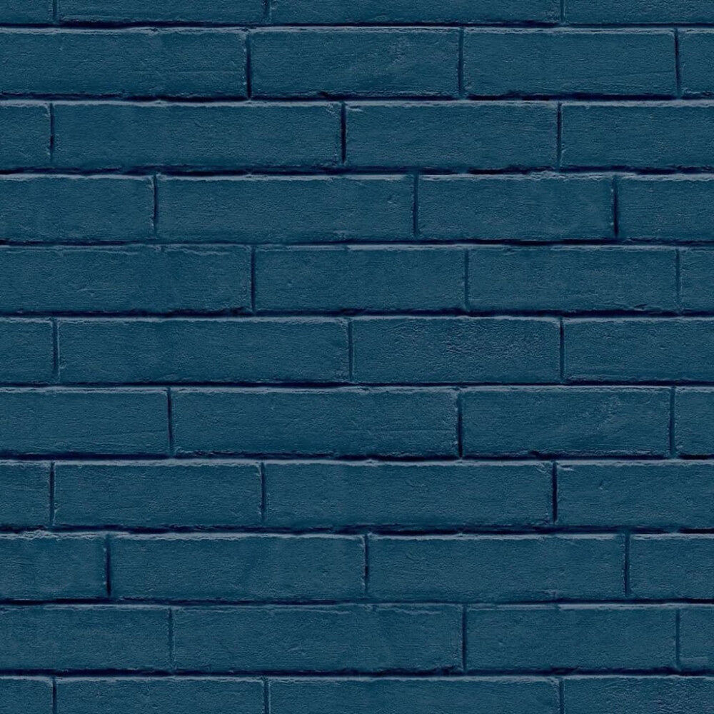 Noordwand Noordwand Tapet Good Vibes Brick Wall blå