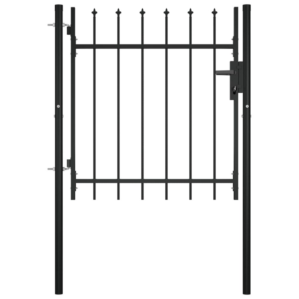 vidaXL Dörrgrind BOXTEL med spjutspets 100x75 cm