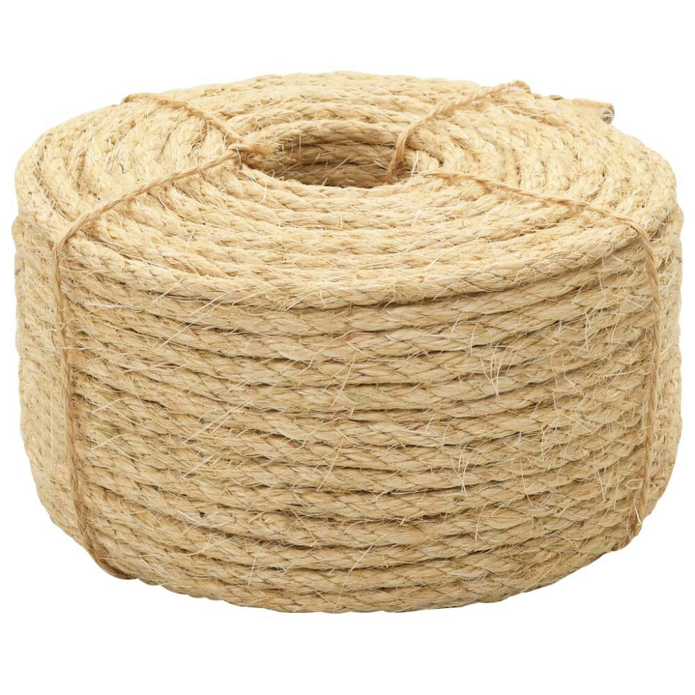 vidaXL Rep 100% sisal 10 mm 100 m