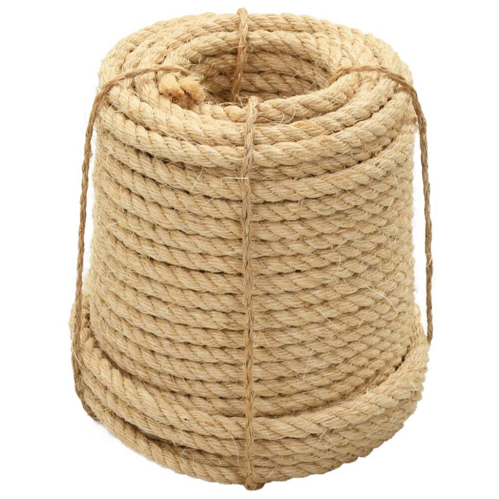vidaXL Rep 100% sisal 14 mm 50 m