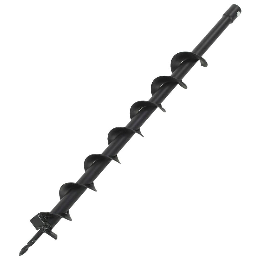 vidaXL Jordborr stål 60 mm