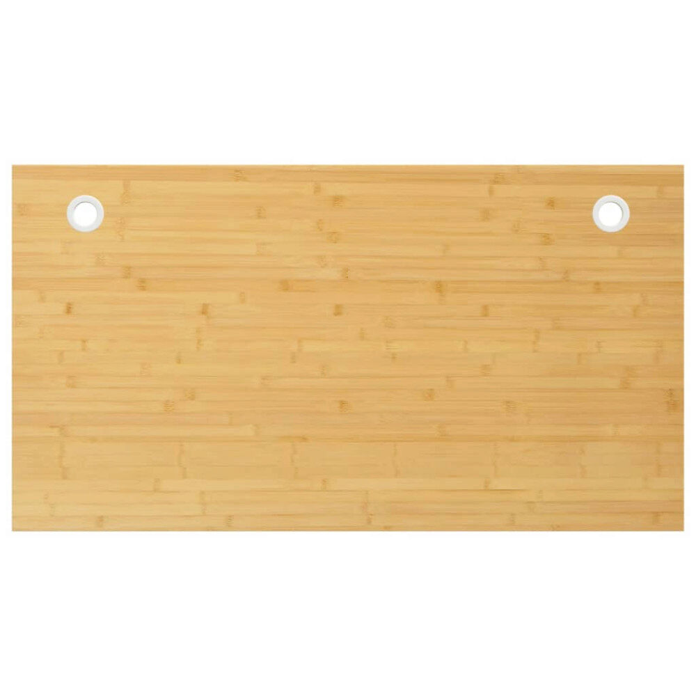 vidaXL Bordsskiva 110x60x1,5 cm bambu