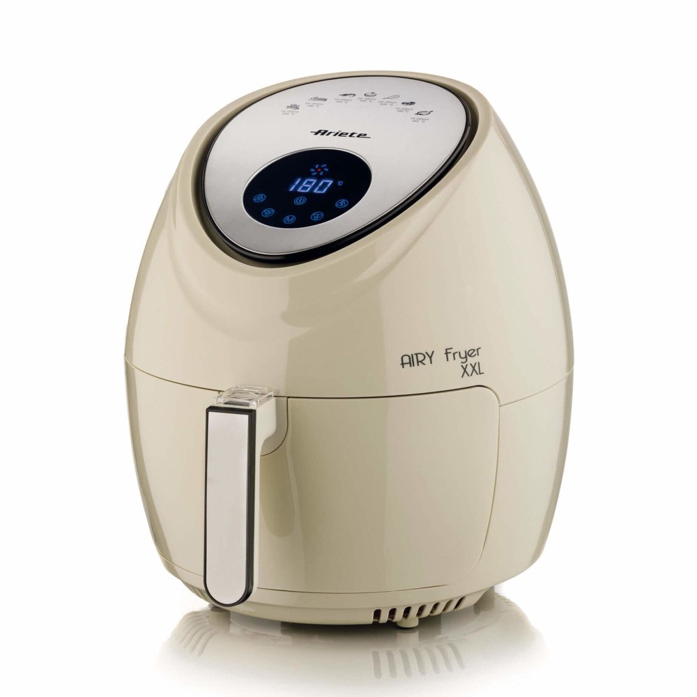ARIETE Ariete 4618 Single 5,5 l Fristående 1800 W Varmluftsfritös Beige, Rostfritt stål