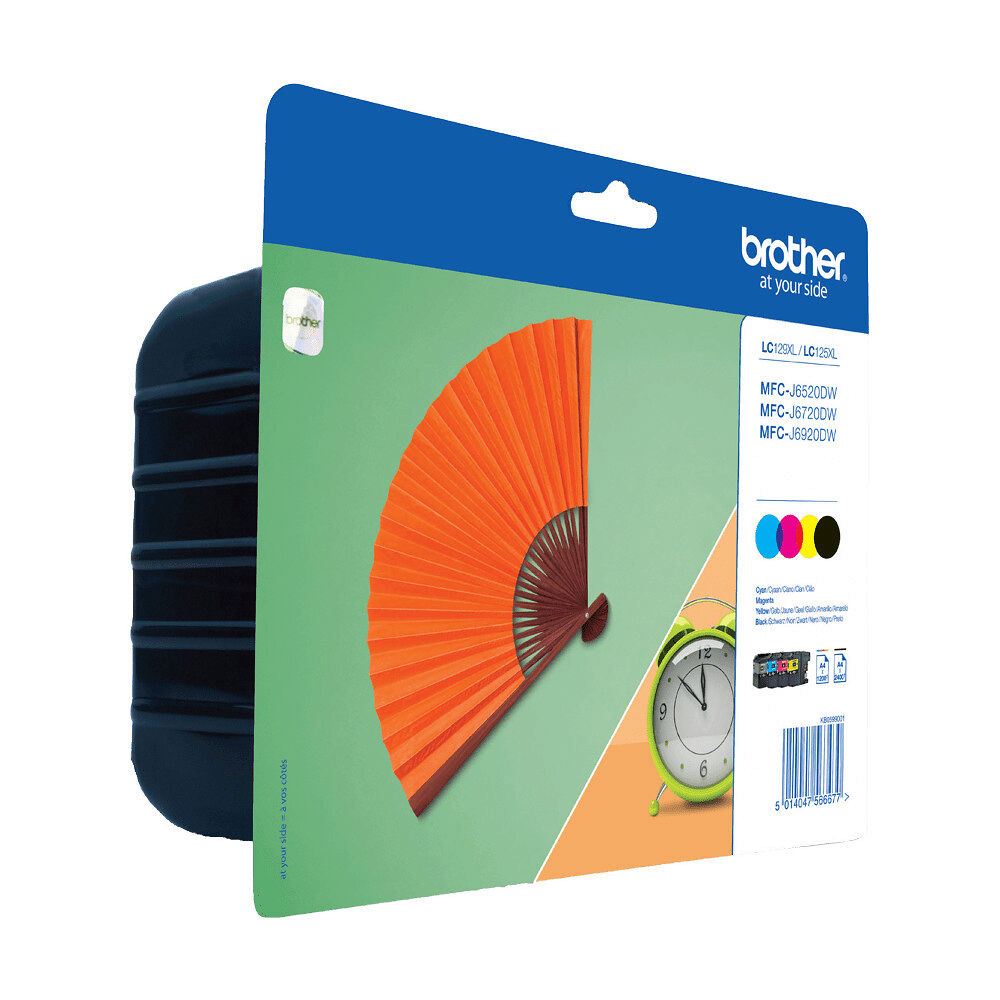 Brother Brother LC-129XL bläckpatroner 1 styck Original Svart, Cyan, Magenta, Gul