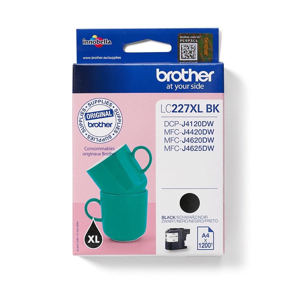 Brother Brother LC227XLBK bläckpatroner 1 styck Original Svart