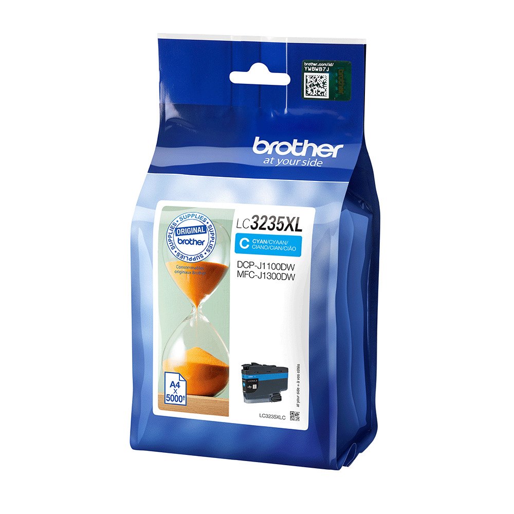 Brother Brother LC3235XLC bläckpatroner 1 styck Original Cyan