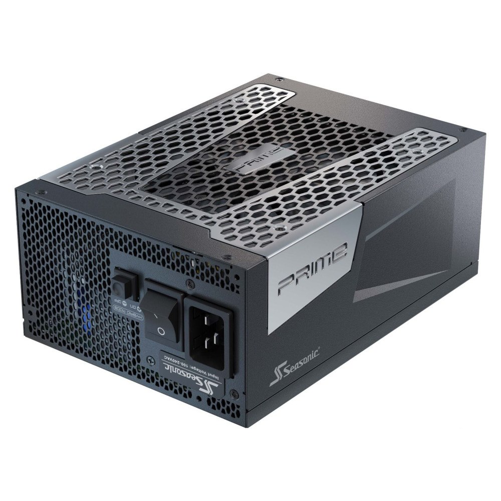 SEA SONIC ELECTRONICS Seasonic PRIME-TX-1600 strömförsörjningsenheter 1600 W 20+4 pin ATX ATX Svart