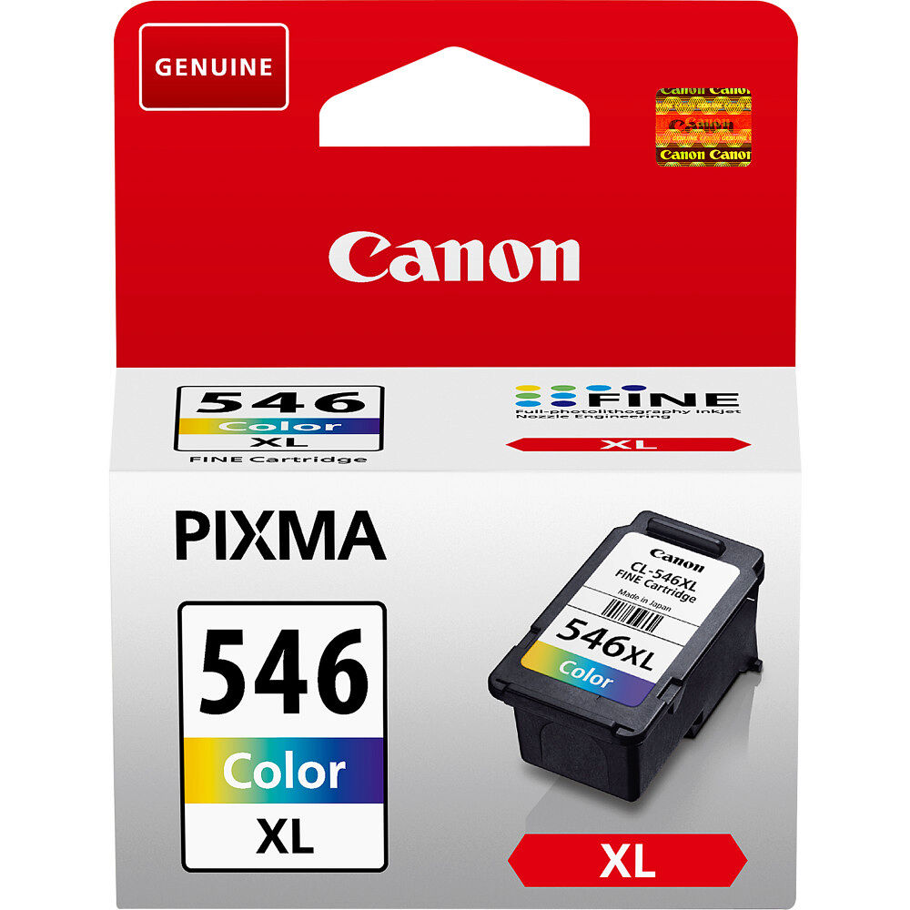 CANON Canon CL-546XL - Lång livslängd - färg (cyan, magenta, gul) - original - bläckpatron