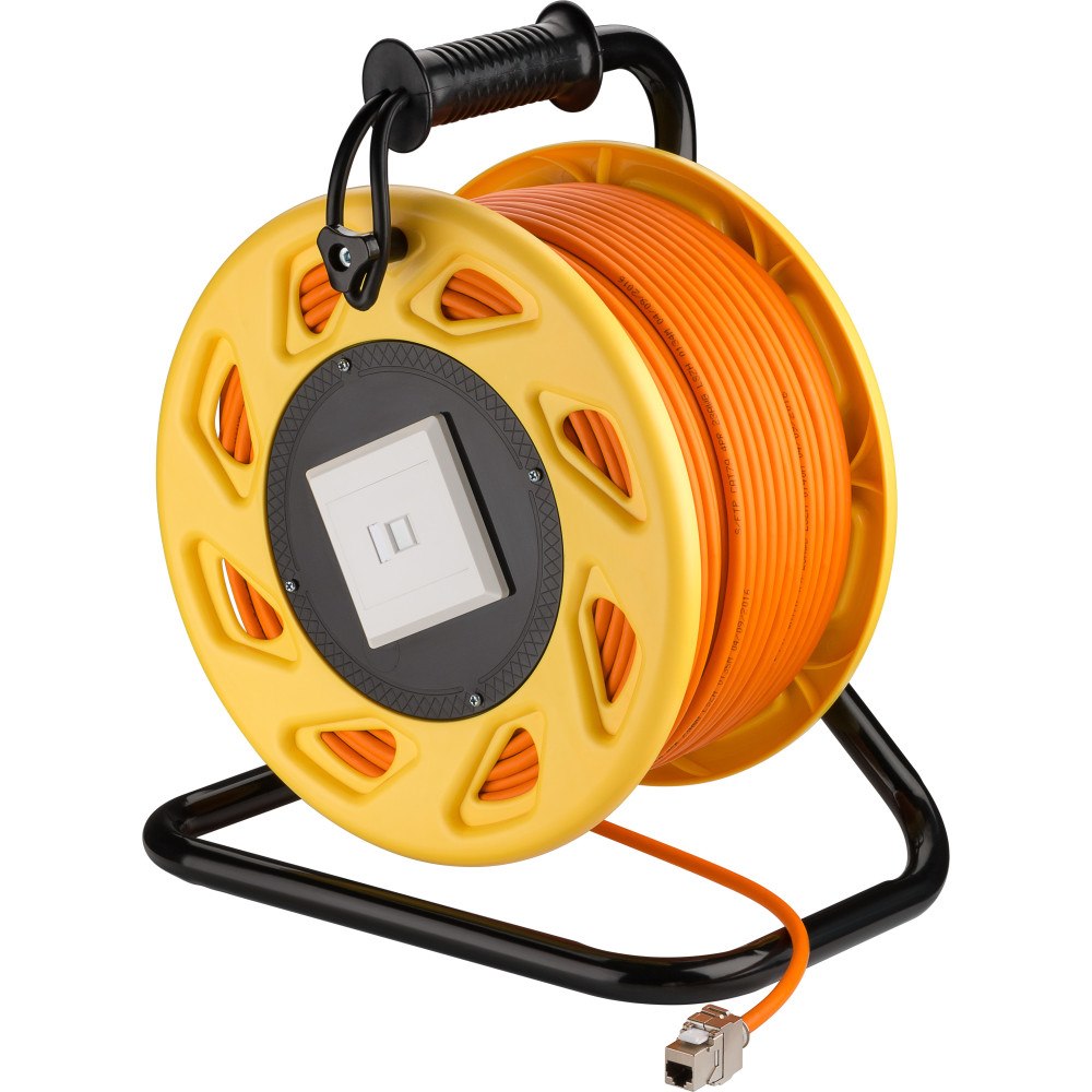 Goobay Goobay 58934 nätverkskablar Orange 50 m Cat7a S/FTP (S-STP)