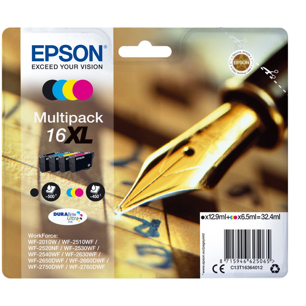 EPSON Epson Pen and crossword 16XL-seriens flerpack "Penna och korsord"