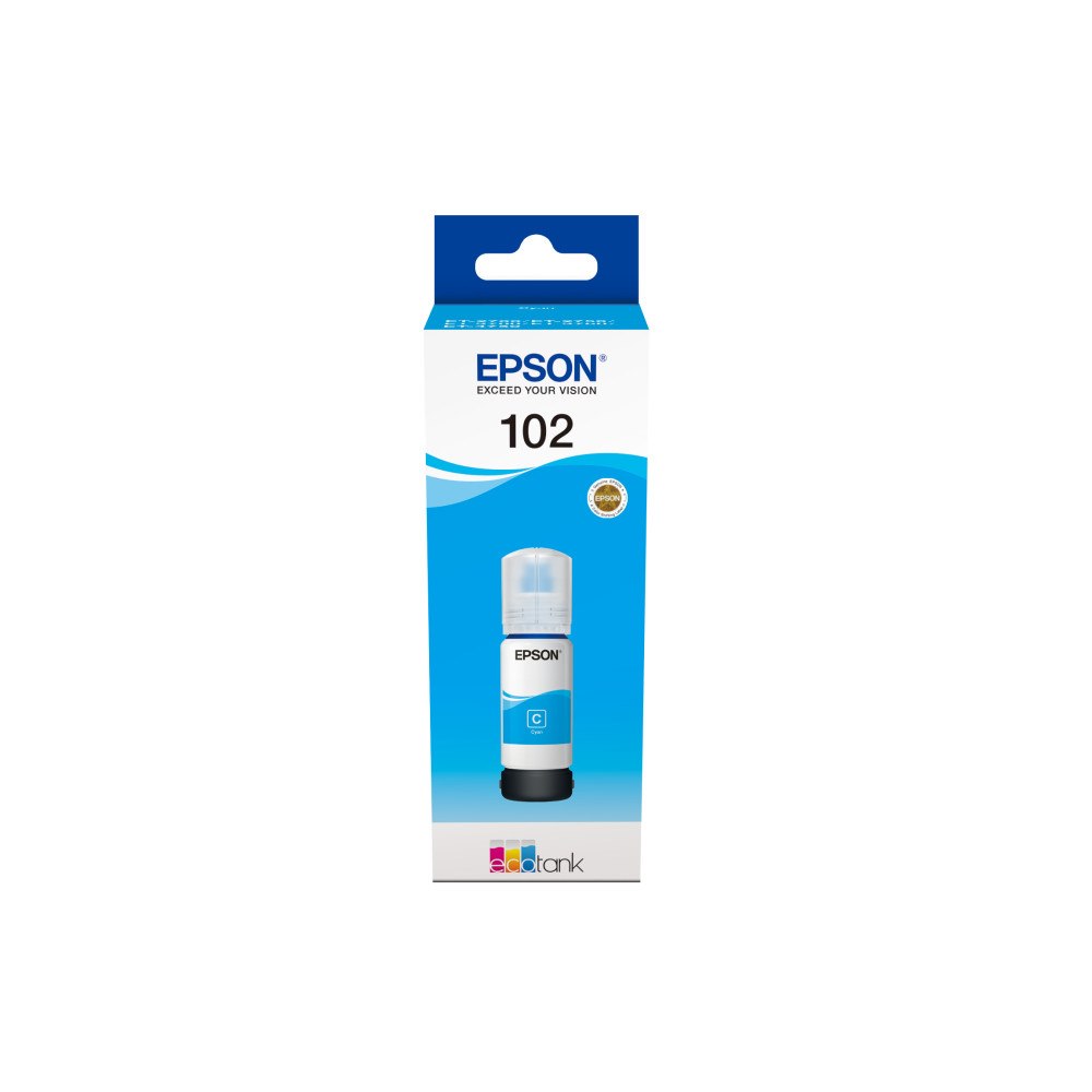 EPSON Epson 102 EcoTank Cyan ink bottle