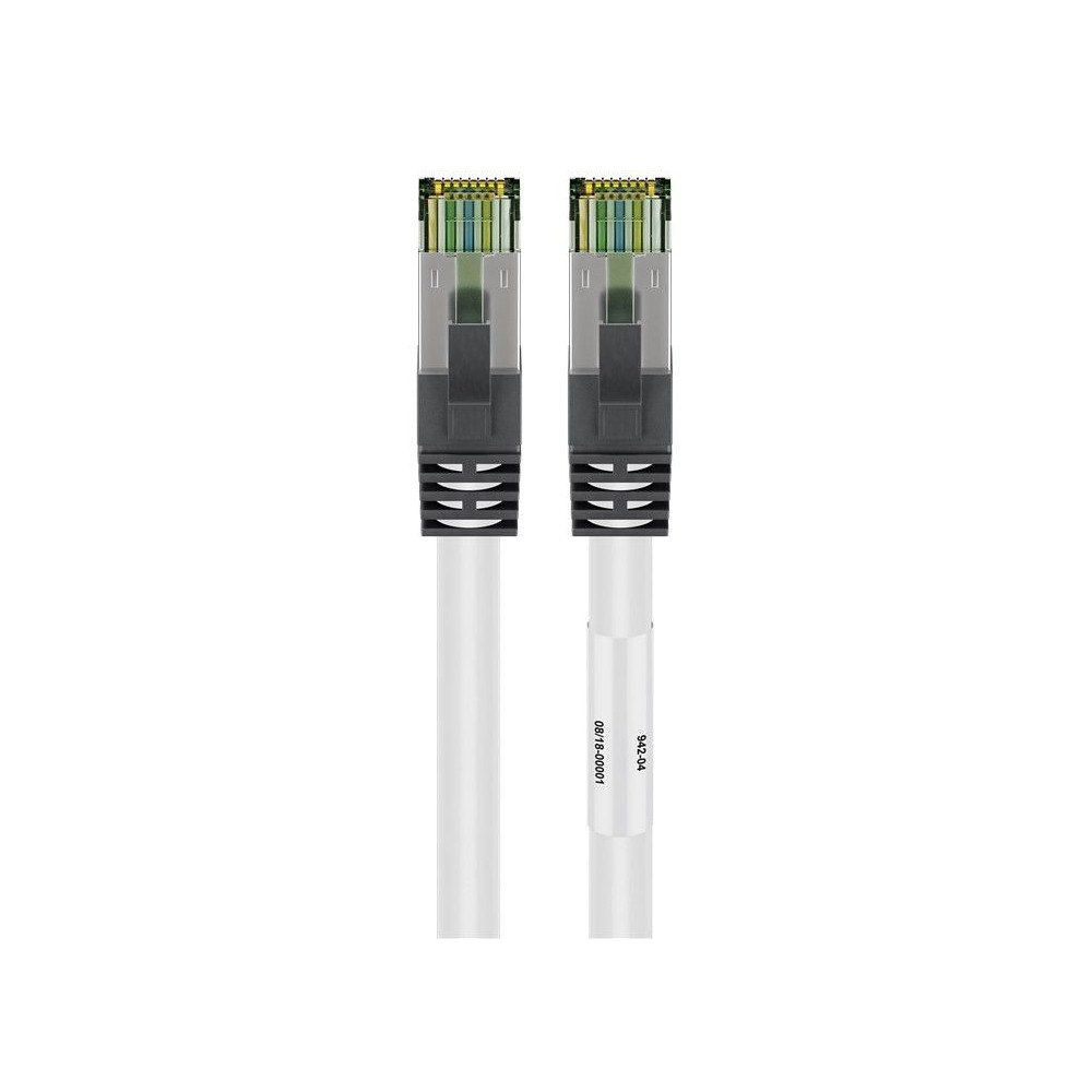 Goobay Goobay 55126 nätverkskablar Vit 3 m Cat8.1 S/FTP (S-STP)