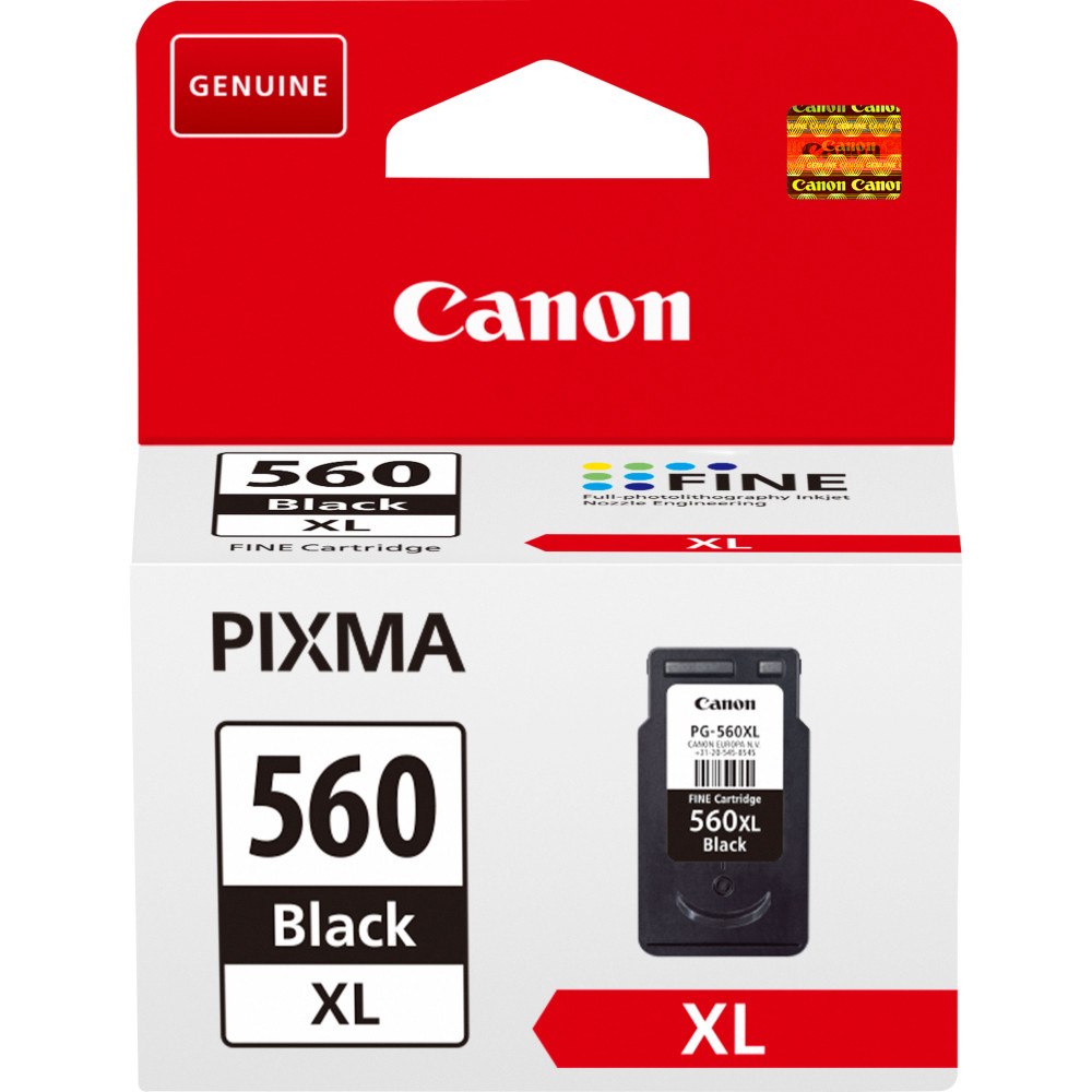 CANON Canon PG-560XL bläckpatroner 1 styck Original Hög (XL) avkastning Svart