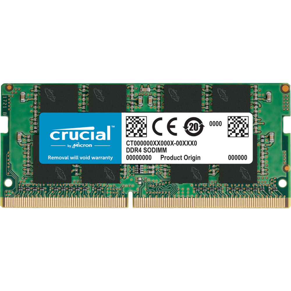 Crucial Crucial - DDR4 - modul - 8 GB - SO DIMM 260-pin / PC4-25600 - ej buffrad