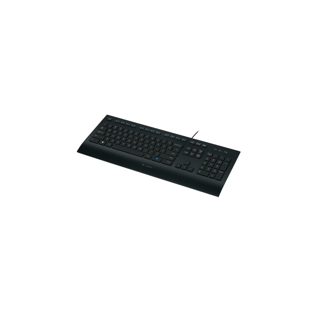 Logitech Logitech K280E Pro f/ Business tangentbord USB QWERTY Nordic Svart