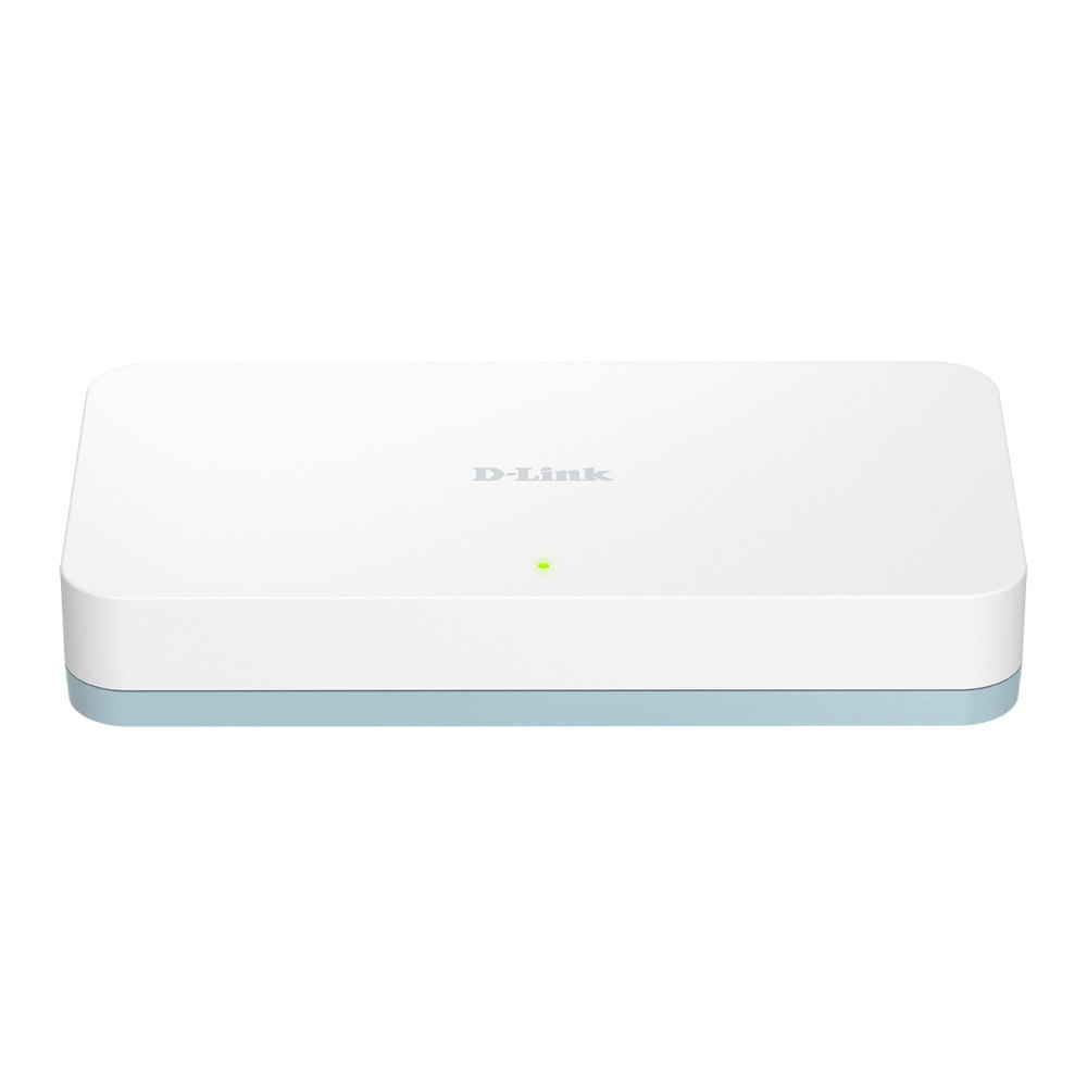 D-Link D-Link DGS-1008D/E nätverksswitchar Ohanterad Gigabit Ethernet (10/100/1000) Svart