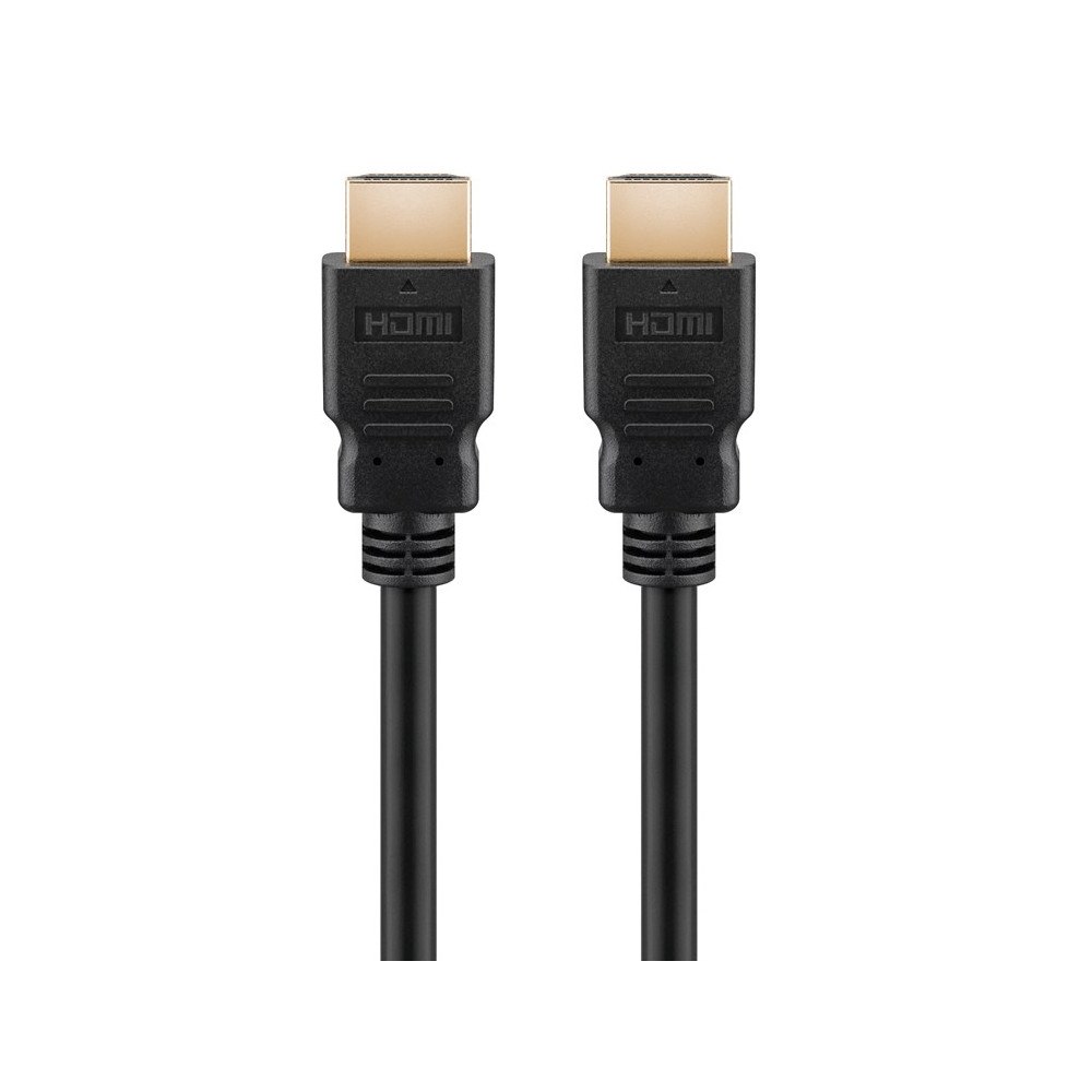 Goobay Goobay 41082 HDMI-kabel 1 m HDMI Typ A (standard) Svart